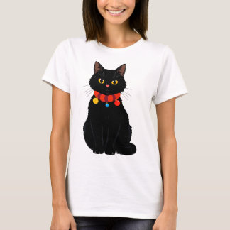 Camiseta Gato de Natal