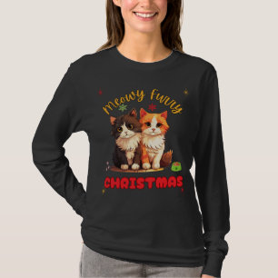 Camiseta Gato de Natal de Furto Meowy