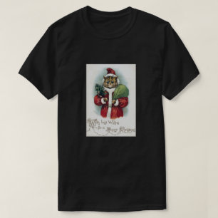 Camiseta Gato de Natal, Louis Wain