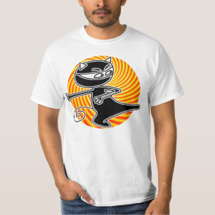 Camiseta Gato de Ninja