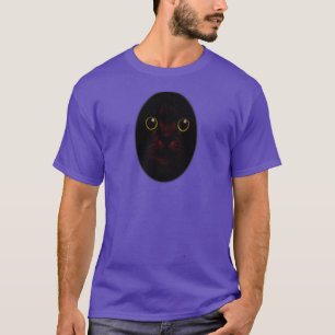Camiseta Gato de Olho Verde na Sombra
