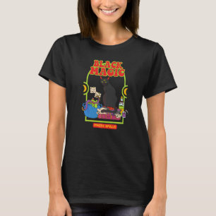 Camiseta Gato de Ortografia Mística Negra
