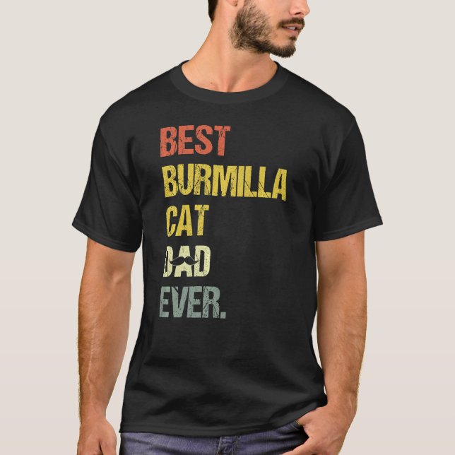 Camiseta Gato de Pai Burmilla (Frente)