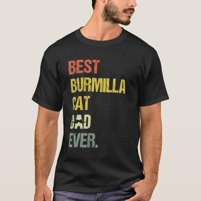 Camiseta Gato de Pai Burmilla (Frente)