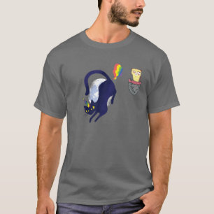 Camiseta Gato-De-Papota-Gato-Gato-Gato-de-Catimilho-Mágico