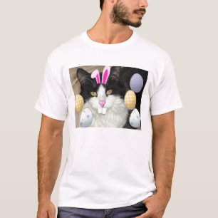 Camiseta Gato de Páscoa
