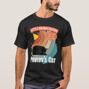 Camiseta Gato de Pavlov Falha Pouco Conhecida Psicologia En