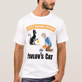 Camiseta Gato de Pavlov - Psicologia Engraçada