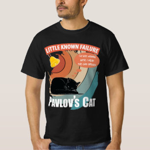 Camiseta Gato de Pavlov - Psicologia Engraçada