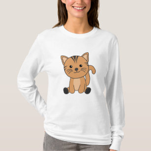Camiseta Gato De Pele Nose Gatinhos Cachorros Para Crianças