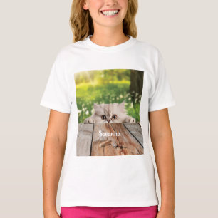 Camiseta Gato de Pequim Pérsico Bonito