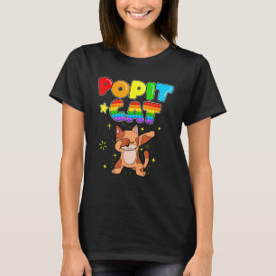 Camiseta Gato De pop Tato Adorável Pet Cuja Gata