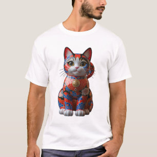 Camiseta Gato de porcelana