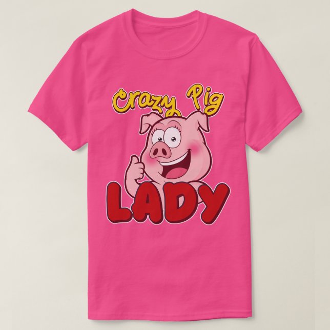 Camiseta Gato de Porco Louco, Gato de Oink (Frente do Design)