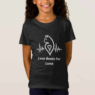 Camiseta Gato de Pulso - Pet Love Personalizado