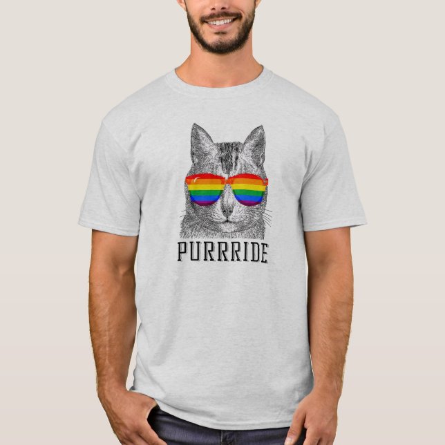 Camiseta Gato de Purrride (Frente)