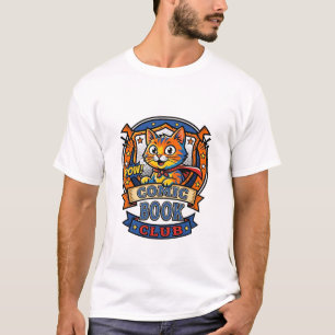 Camiseta Gato de Quadrinhos Presente para Mãe de Gato - Gat