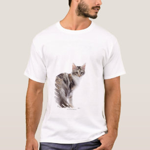 Camiseta Gato de racum de Maine