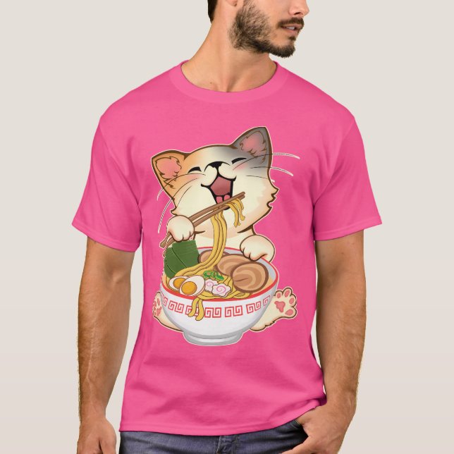 Camiseta Gato de Ramen (Frente)