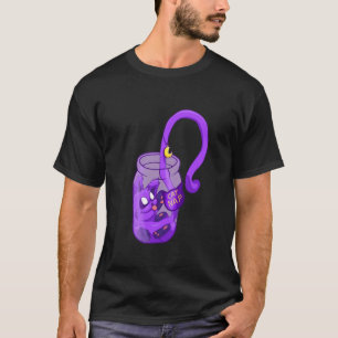 Camiseta Gato de Rosto Lunar Cochilando - Gato Fofo