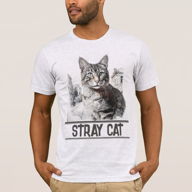 Camiseta Gato de Rua (Frente)