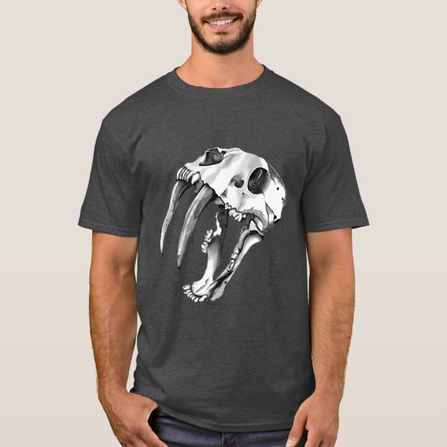 Camiseta Gato de Sabertooth (Frente)
