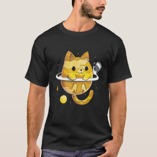 Camiseta Gato de Saturno