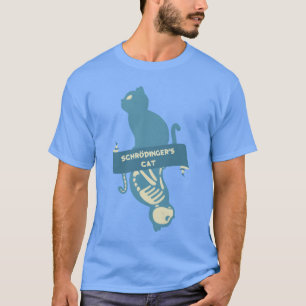 Camiseta gato de Schrdringer fsica schrdinger