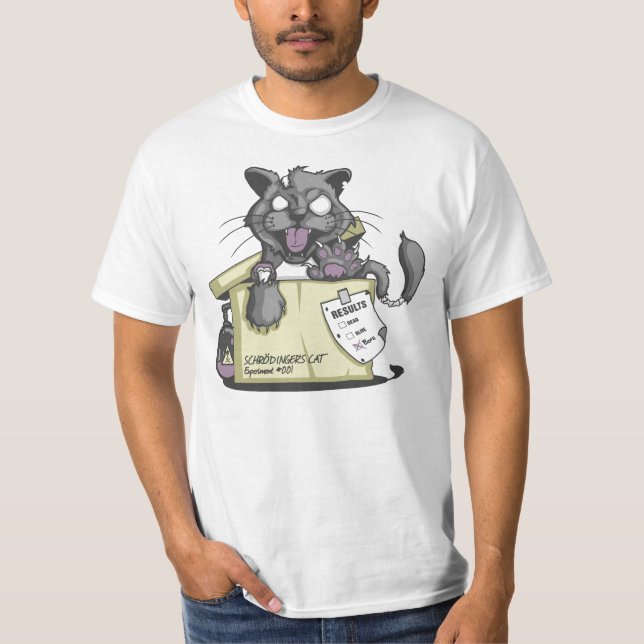 Camiseta Gato de Schrodinger (Frente)