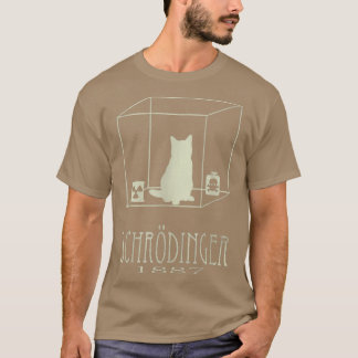 Camiseta Gato de Schrodinger é um paradoxo vivo do Morto