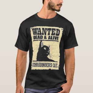 Camiseta Gato de Schrodinger ou Morto vivo