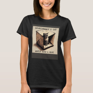 Camiseta Gato de Schrödinger Querido Morto & Vivo
