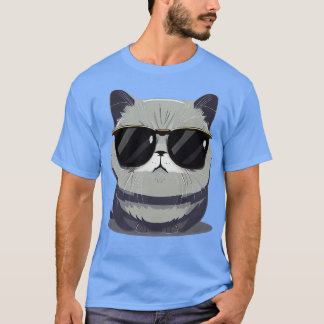 Camiseta Gato de Shorthair britânico