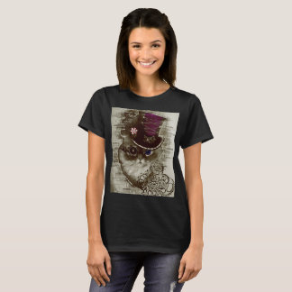 Camiseta Gato de Steampunk