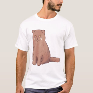 Camiseta Gato-de-taça-curta-britânica Magic