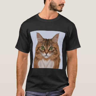 Camiseta Gato de Tater Realista e Bonita