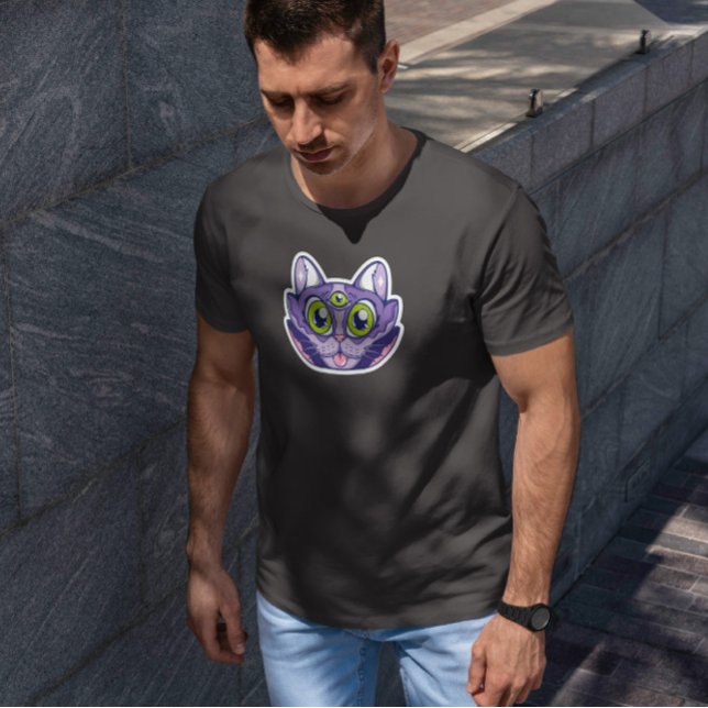 Camiseta Gato De Três Olhos (Criador carregado)