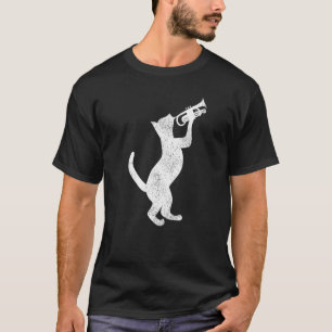 Camiseta Gato de Trompete