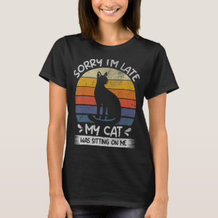Camiseta Gato De Vintagem Para Homens Gatinhos Felinos