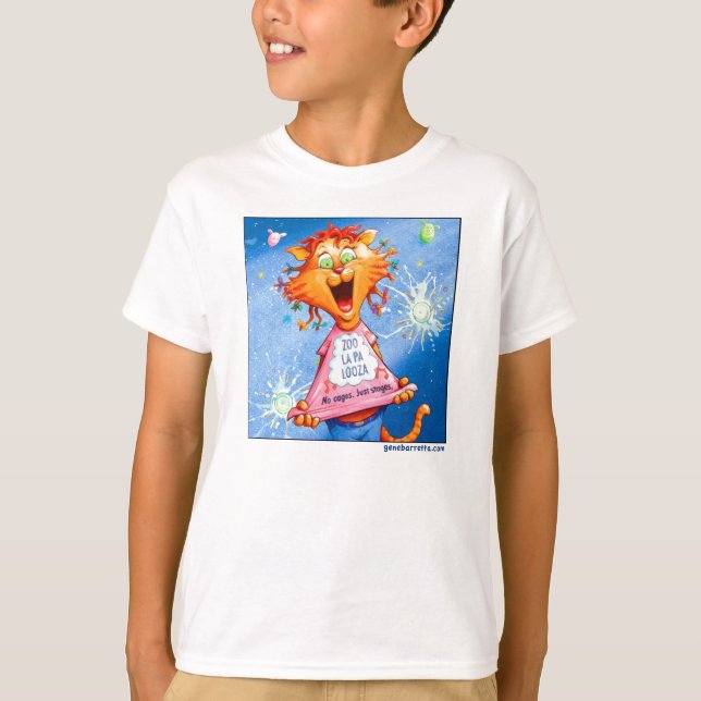 Camiseta Gato de Zoola Palooza (Frente)