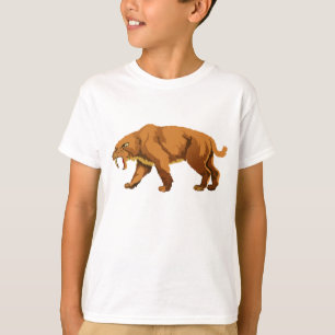 Camiseta Gato Dente de Sabre
