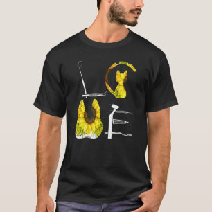Camiseta Gato Dentista Sunflower Dental Life