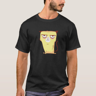 Camiseta Gato Desligando, Gato Dando Dedo Médio, Misante