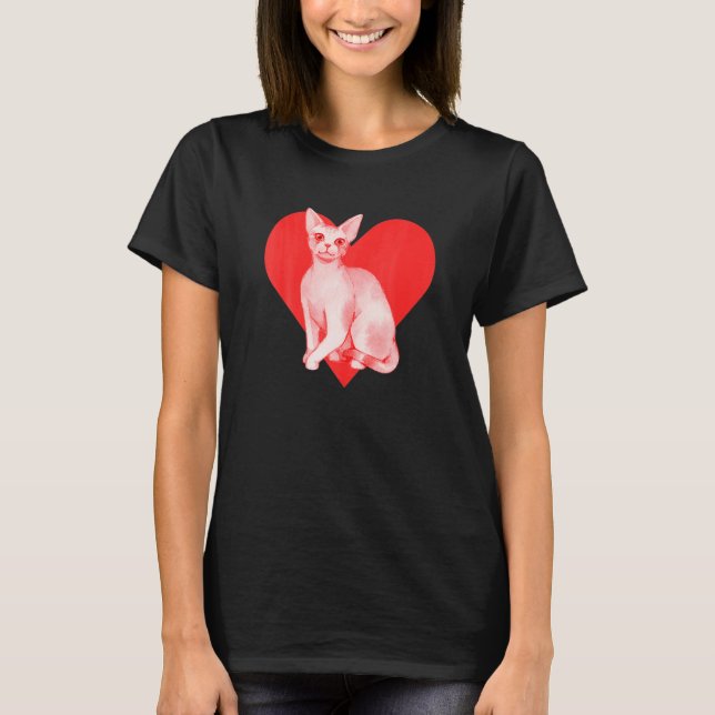 Camiseta Gato Devon Rex (Frente)