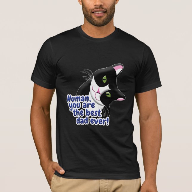 Camiseta Gato dia de os pais (Frente)