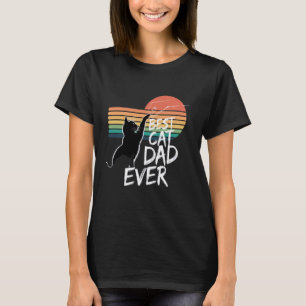 Camiseta Gato Divertido Retro Papai Vintage Soco Punho Melh