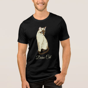 Camiseta Gato Divino