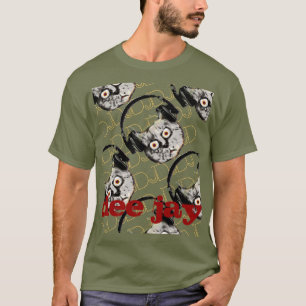 Camiseta gato DJ legal