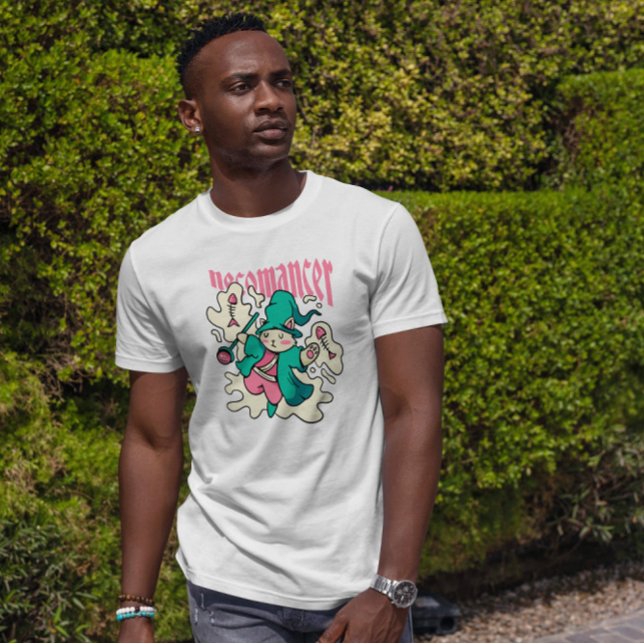 Camiseta Gato do Assistente de Cartoons Bonitos (Criador carregado)