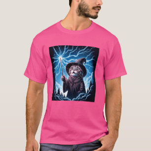 Camiseta Gato do Assistente de Reação Engraçada do Kitten L